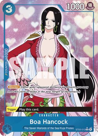 (ST03-013) Boa Hancock (ST03-013) (Full Art) - Premium Booster -The Best- Foil