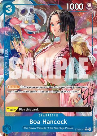 (ST03-013) Boa Hancock (ST03-013) (Alternate Art) - Premium Booster -The Best- Foil