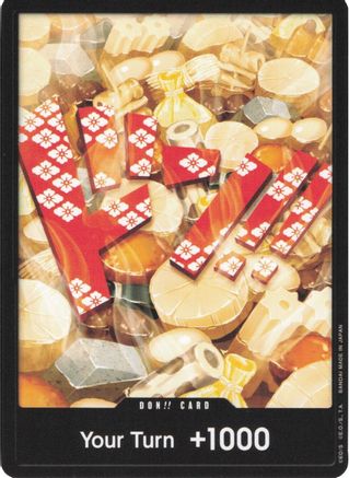 DON!! Card (Oden) - Premium Booster -The Best- Normal