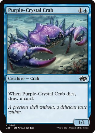 Purple-Crystal Crab (-347) - Foundations Jumpstart