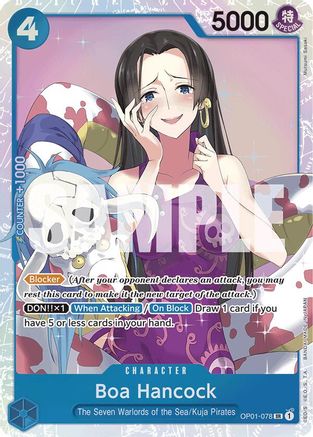 (OP01-078) Boa Hancock (Reprint) - Premium Booster -The Best- - Foil
