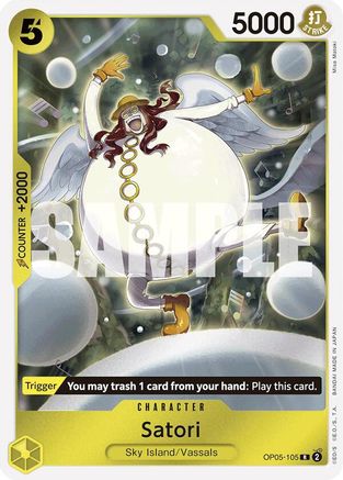 (OP05-105) Satori (Reprint) - Premium Booster -The Best- - Foil