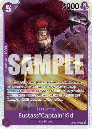 (OP05-074) Eustass"Captain"Kid (Reprint) - Premium Booster -The Best- - Foil