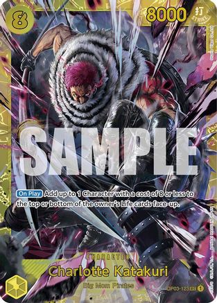 (OP03-123) Charlotte Katakuri (Reprint) - Premium Booster -The Best- - Foil