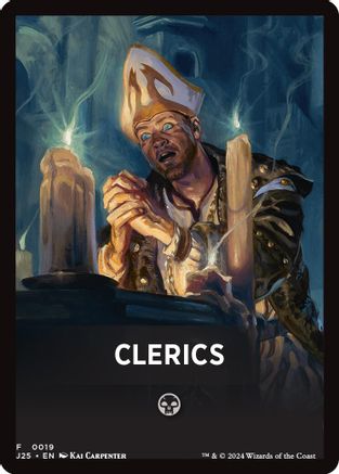 Clerics Theme Card (-019) - Foundations Jumpstart