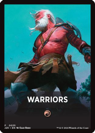 Warriors Theme Card (-035) - Foundations Jumpstart