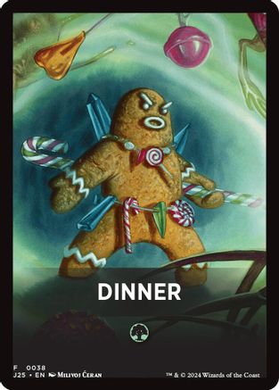 Dinner Theme Card (-038) - Foundations Jumpstart