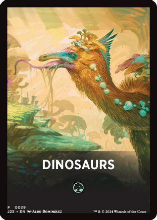 Dinosaurs Theme Card (-039) - Foundations Jumpstart