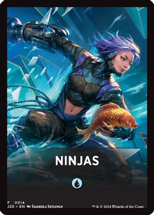 Ninjas Theme Card (-014) - Foundations Jumpstart