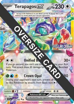 Terapagos ex (128/142) - Jumbo Cards Holofoil - Double Rare