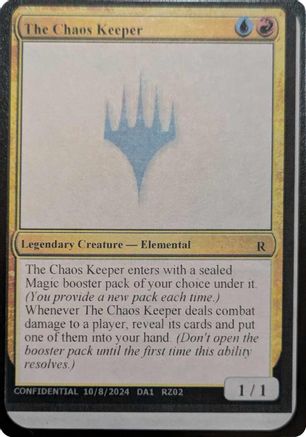 The Chaos Keeper (-) - Un-Known Event Playtest Cards