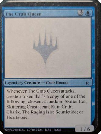 The Crab Queen (-) - Un-Known Event Playtest Cards