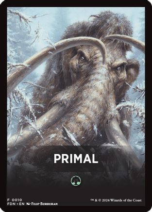 Primal Theme Card (-010) - Foundations