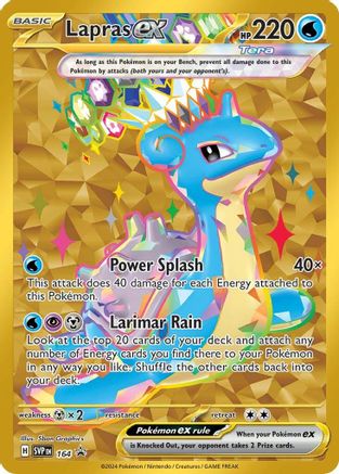 Lapras ex (164) - SV Scarlet & Violet Promo Cards Holofoil - Promo