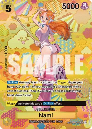 (OP08-106) Nami (SP) - Emperors in the New World Foil