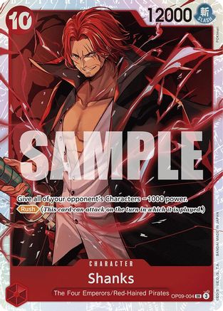 (OP09-004) Shanks (004) - Emperors in the New World Foil