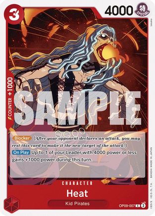 (OP09-007) Heat - Emperors in the New World Normal