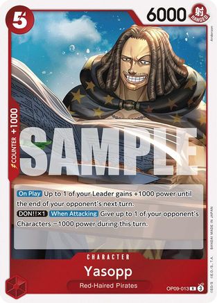 (OP09-013) Yasopp - Emperors in the New World Foil