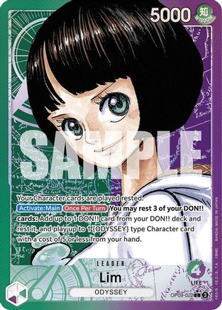 (OP09-022) Lim (022) (Parallel) - Emperors in the New World Foil