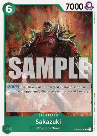 (OP09-026) Sakazuki - Emperors in the New World Foil