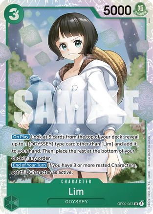 (OP09-037) Lim (037) - Emperors in the New World Foil