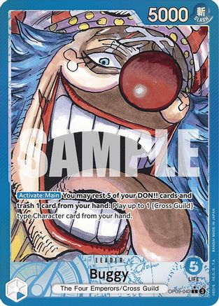 (OP09-042) Buggy (042) (Parallel) - Emperors in the New World - Foil