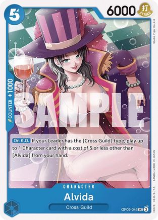 (OP09-043) Alvida - Emperors in the New World Normal