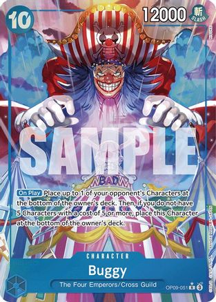 (OP09-051) Buggy (051) (Alternate Art) - Emperors in the New World Foil