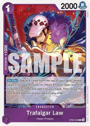 (OP09-069) Trafalgar Law (069) - Emperors in the New World Foil