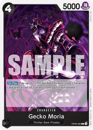 (OP09-085) Gecko Moria - Emperors in the New World Normal