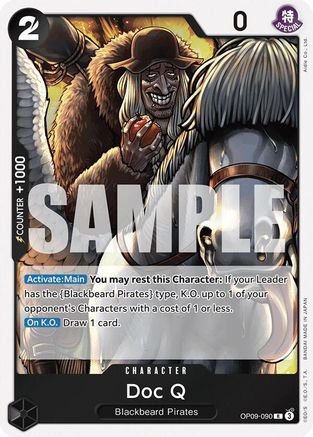 (OP09-090) Doc Q - Emperors in the New World Foil