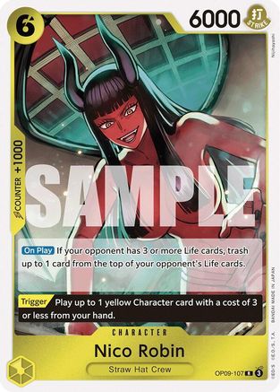 (OP09-107) Nico Robin (107) - Emperors in the New World Foil
