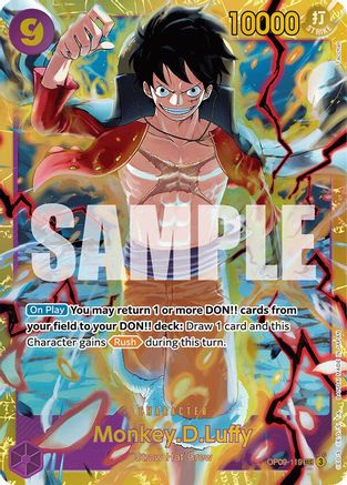 (OP09-119) Monkey.D.Luffy (119) - Emperors in the New World Foil