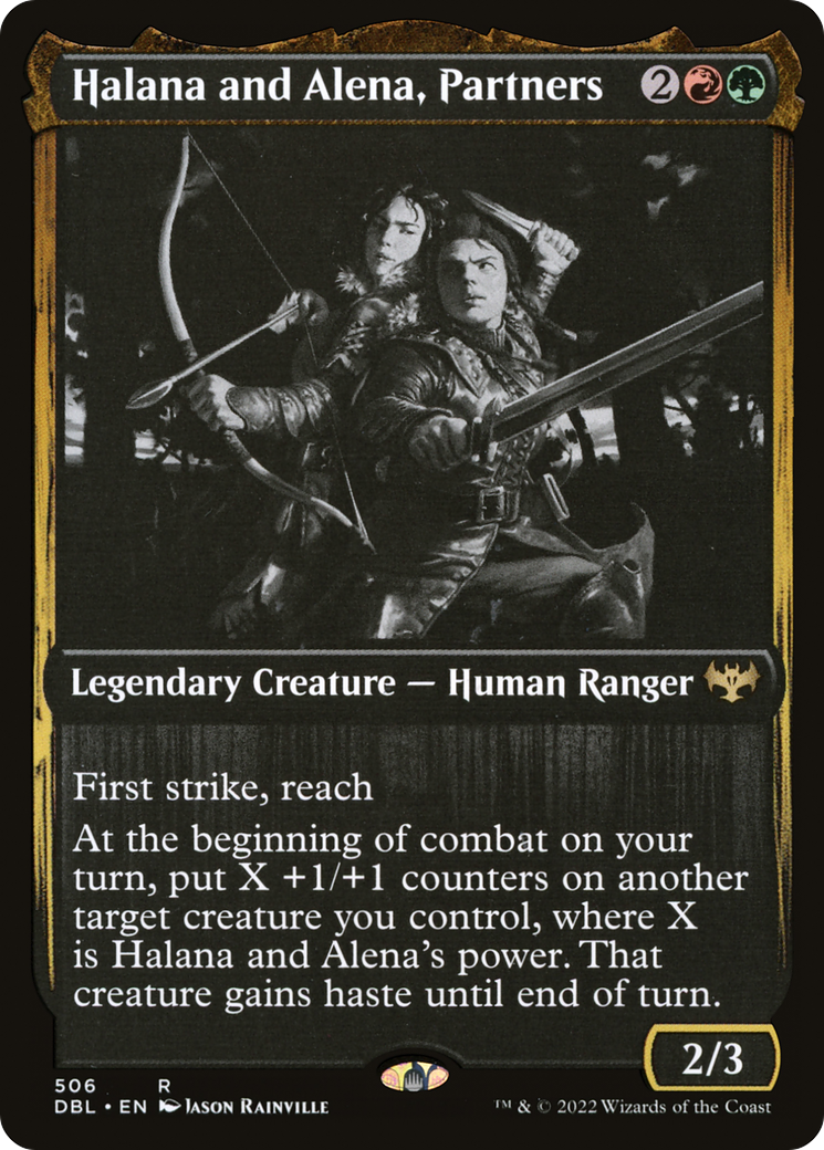 Halana and Alena, Partners (DBL-506) - Innistrad: Double Feature