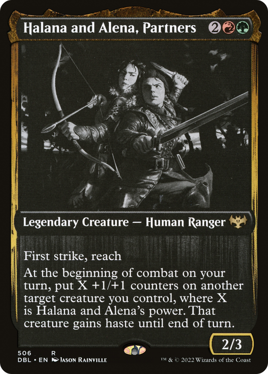 Halana and Alena, Partners (DBL-506) - Innistrad: Double Feature