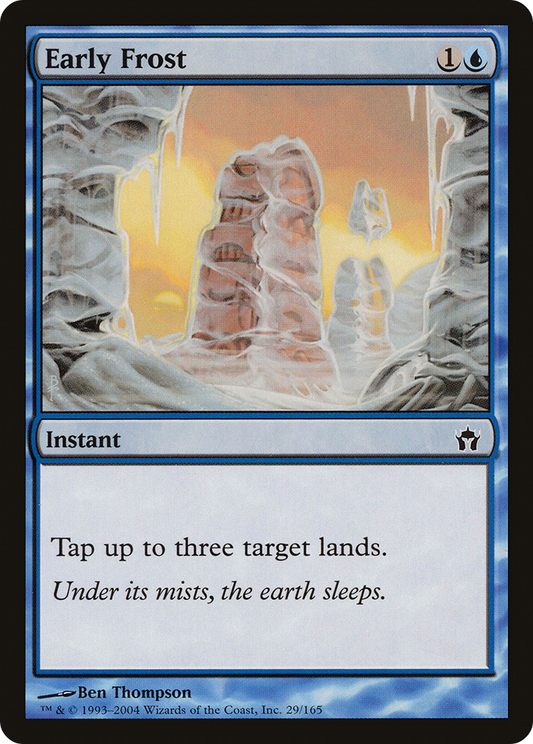 Early Frost (5DN-029) - Fifth Dawn Foil