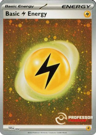Lightning Energy (2023) (4) - Professor Program Promos Holofoil - Promo