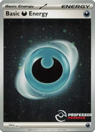 Darkness Energy (2023) (7) - Professor Program Promos Holofoil - Promo