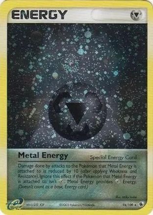 Metal Energy (Special) (94/109) - League & Championship Cards Holofoil - Promo