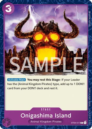 (ST04-017) Onigashima Island - Revision Pack Cards - Normal
