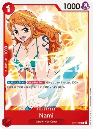 (ST01-007) Nami - Revision Pack Cards - Normal