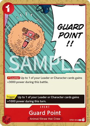 (ST01-014) Guard Point - Revision Pack Cards - Normal