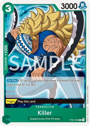 (ST02-005) Killer - Revision Pack Cards - Normal
