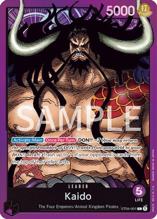 (ST04-001) Kaido (001) - Revision Pack Cards - Normal