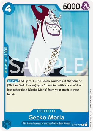(ST03-004) Gecko Moria - Revision Pack Cards - Normal