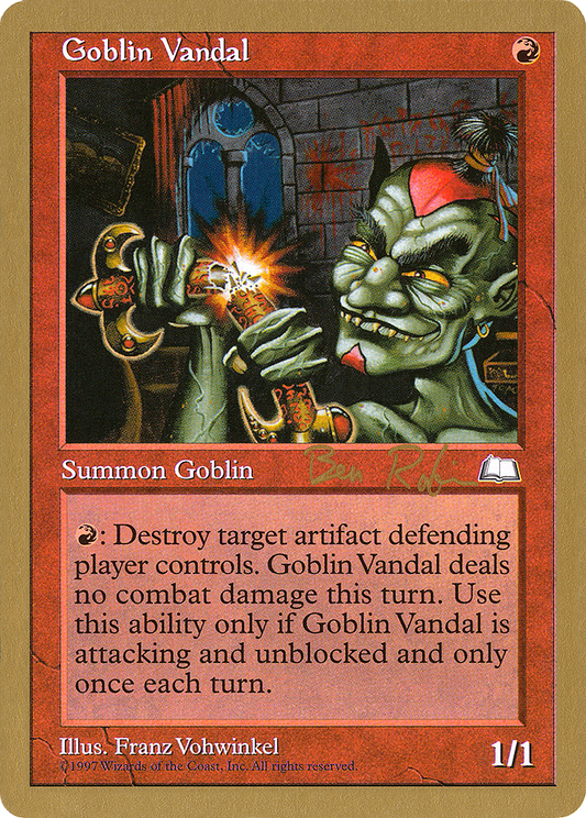 Goblin Vandal (WC98-BR105) - World Championship Decks 1998