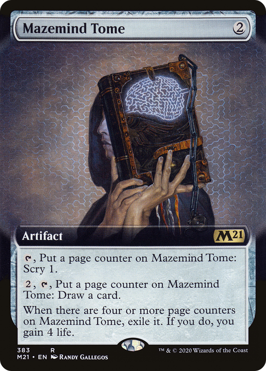 Mazemind Tome (M21-383) - Core Set 2021: (Extended Art)