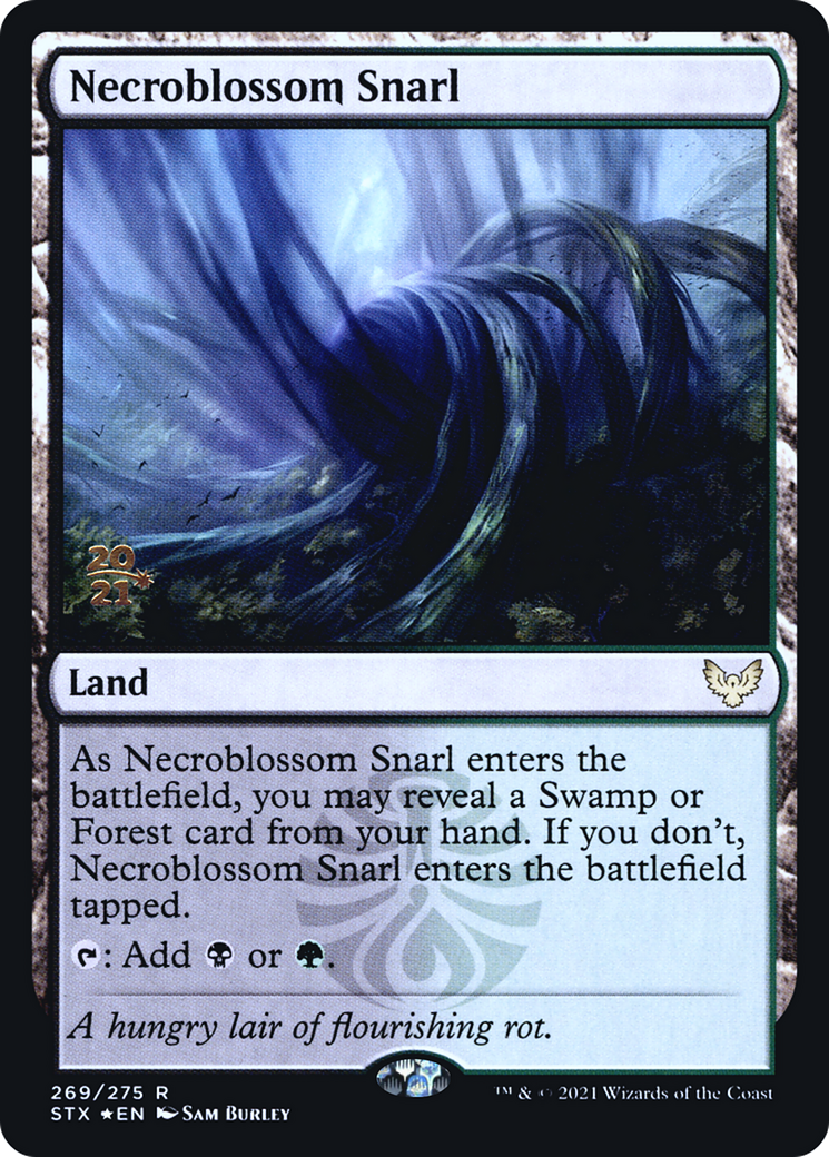 Necroblossom Snarl (PRE-269S) - Strixhaven: School of Mages Promos (Prerelease) Foil