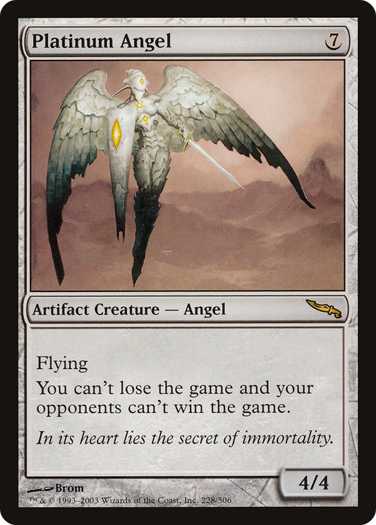 Platinum Angel (MRD-228) - Mirrodin