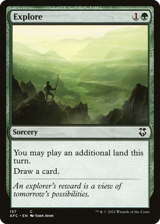 Explore (AFC-157) - Forgotten Realms Commander